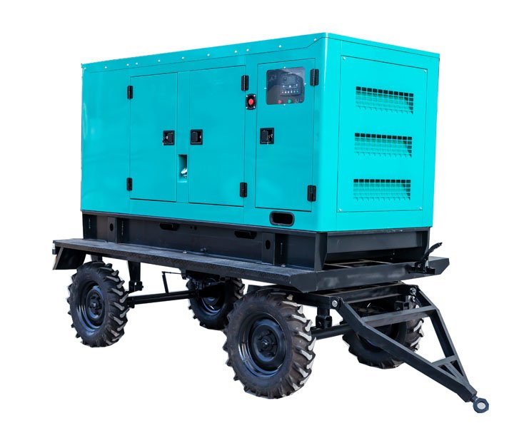 Mobile Cummins brand engine soundproof canopy diesel generator set