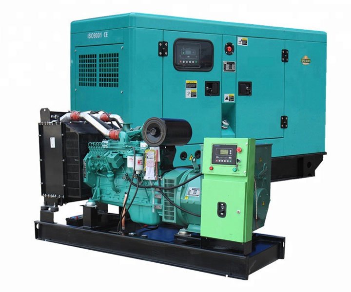 Volvo brand engine portable diesel generator set with soundproof canopy