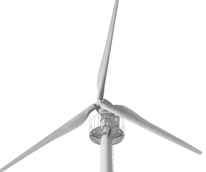 OWELL horizontal axis 50kw, 100kw wind energy turbine generator
