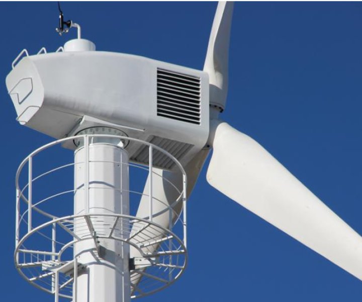 OWELL 50kw horizontal axis permanent magnet wind turbine
