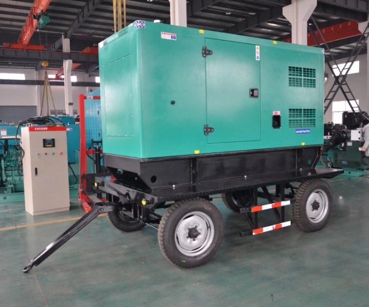 OWELL Weichai power series portable trailer standby diesel generator set