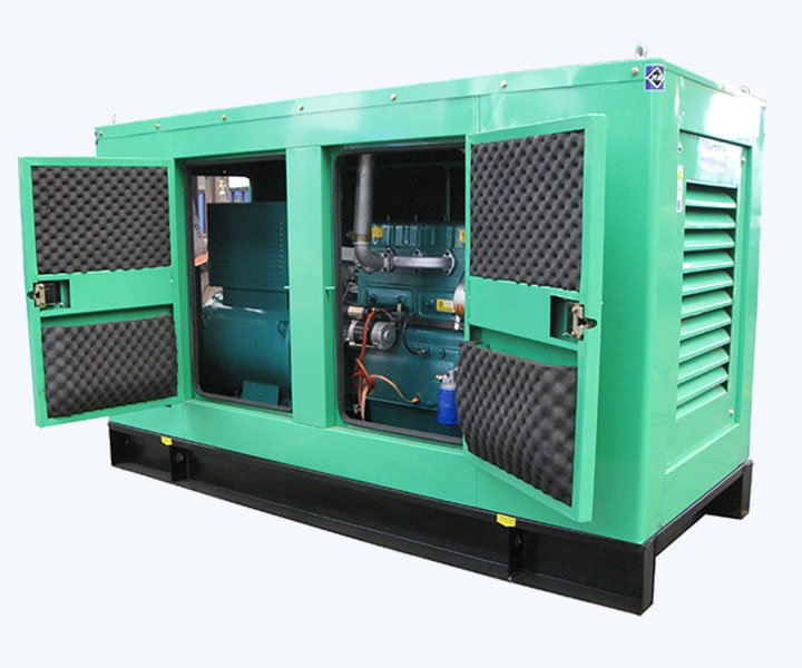 OWELL silent genset Doosan series diesel generator set with soundproof canopy