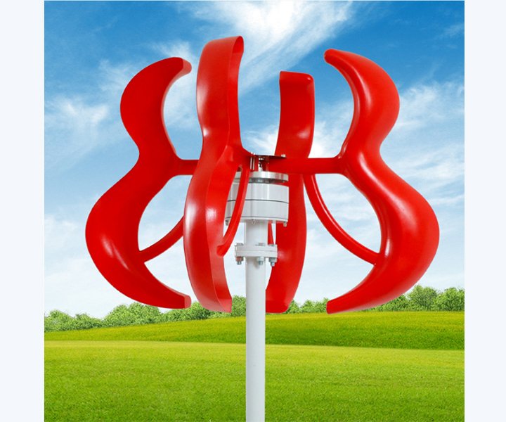 OWELL customizable gourd shape vertical axis wind turbine