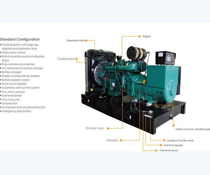 OWELL Yuchai Series Land Use Diesel Generator Set