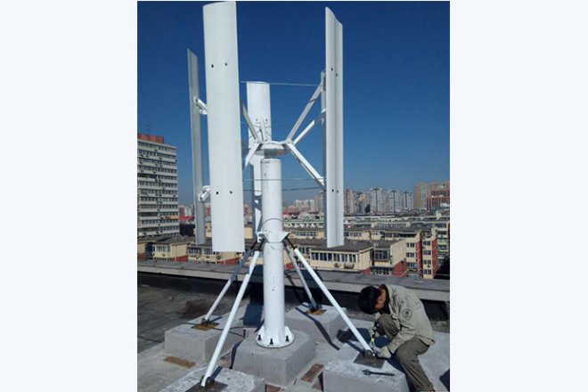 OWELL Vertical Axis Wind Generator Characteristics