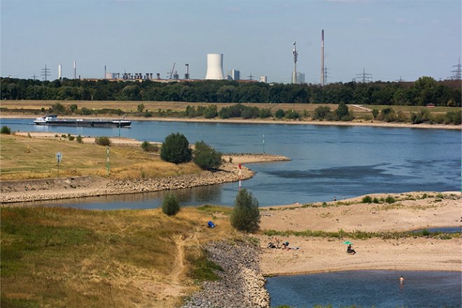 European drought hits power production