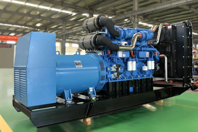 Analysis and comparison of high-voltage diesel generator set and low-voltage diesel generator set