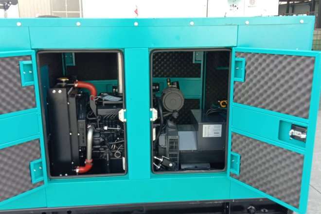 Business case: 36kW/45kVA silent type diesel genset powered by CUMMINS