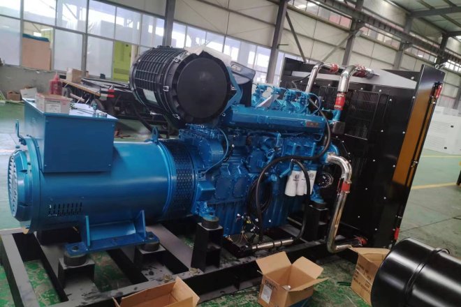 Project case: 400KW(500KVA) Natural Gas Generators